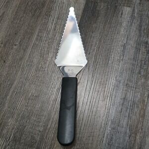 Pampered Chef Slice & Serve Pie Spatula Stainless Black Utensil Serving